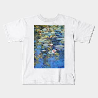 Monet's Pond, Giverny Kids T-Shirt